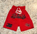 All Star Rhinestones Double Waisted Shorts