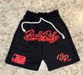 All Star Rhinestones Double Waisted Shorts