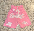 All Star Rhinestones Double Waisted Shorts
