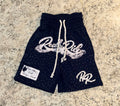All Star Rhinestones Double Waisted Shorts